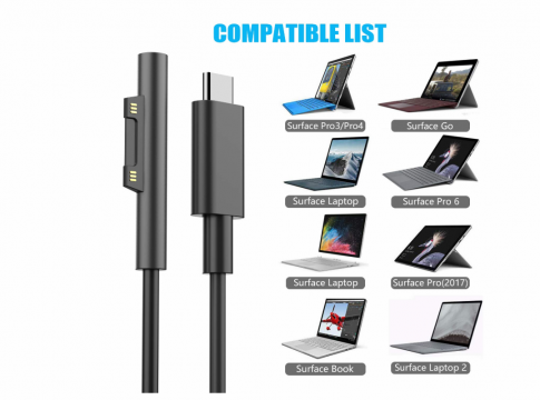 Surface Go Charger Cable