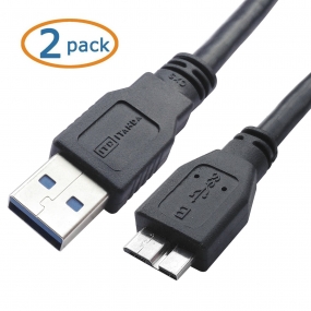 USB 3.0 Micro Cable-2PACK